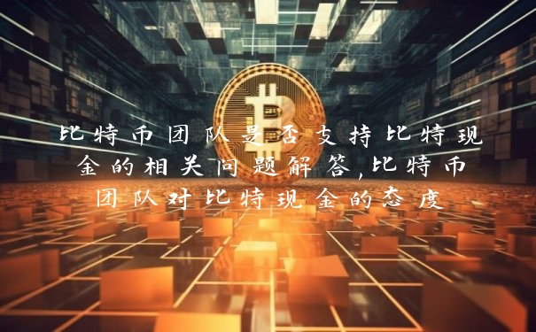 比特币团队是否支持比特现金的相关问题解答,比特币团队对比特现金的态度_https://www.jubaopay.com_币圈资讯_第1张